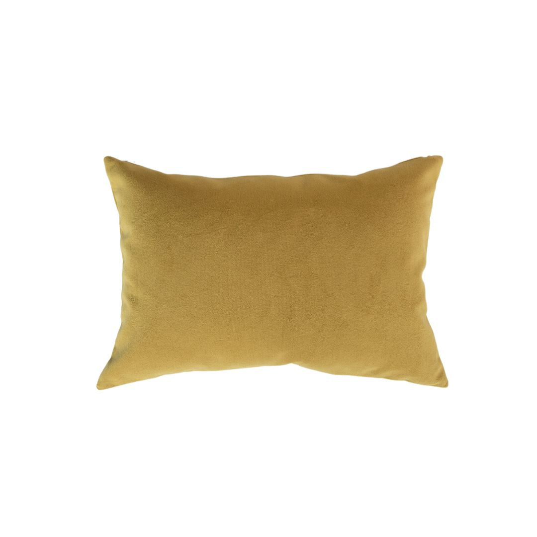 Royal Velvet Lumbar Pillow - Ochre Pillows 