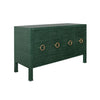 Rue Grasscloth Cabinet - Green Cabinets & Chests 
