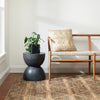 Rumi Handwoven Jute Rug - Brown Rugs 