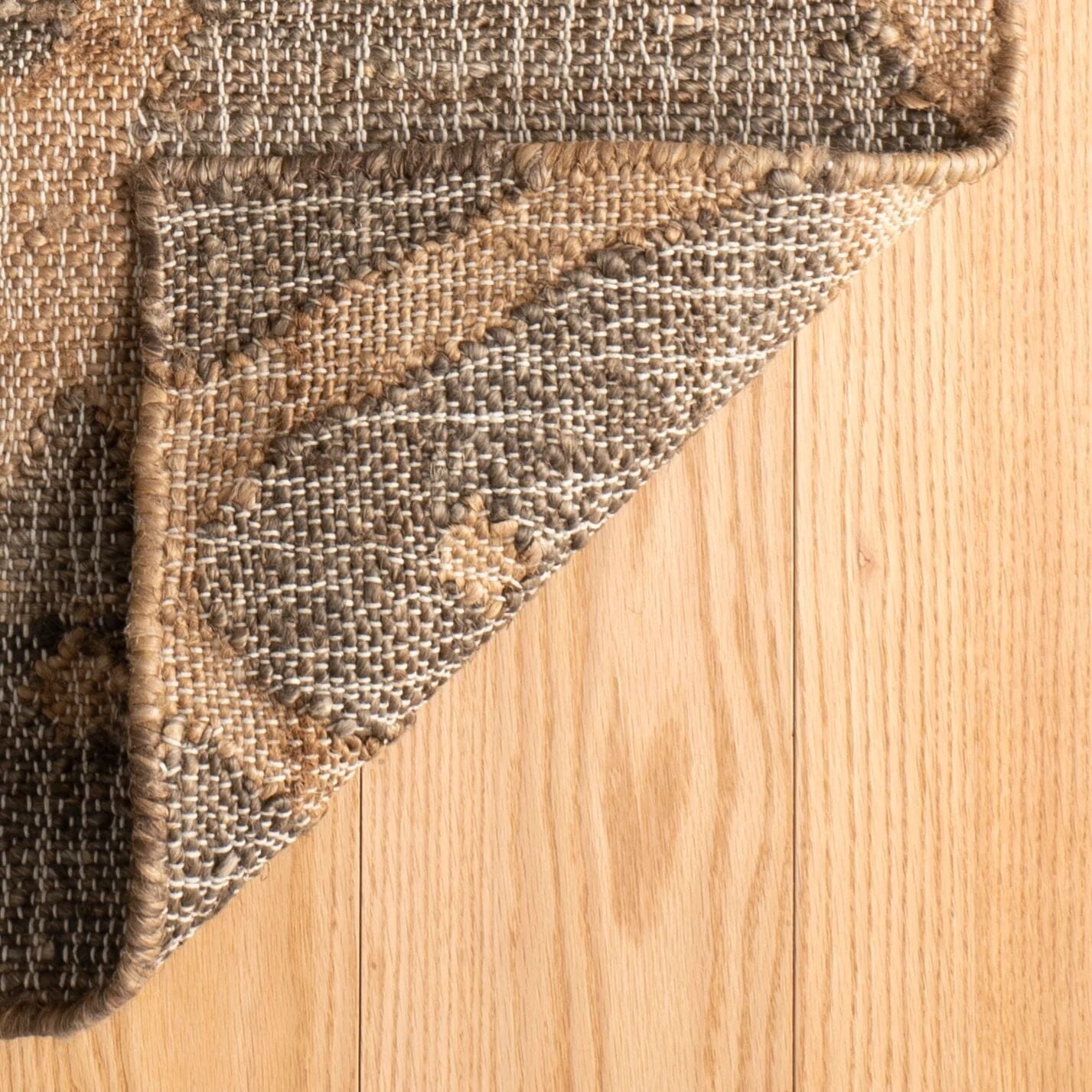 Rumi Handwoven Jute Rug - Brown Rugs 