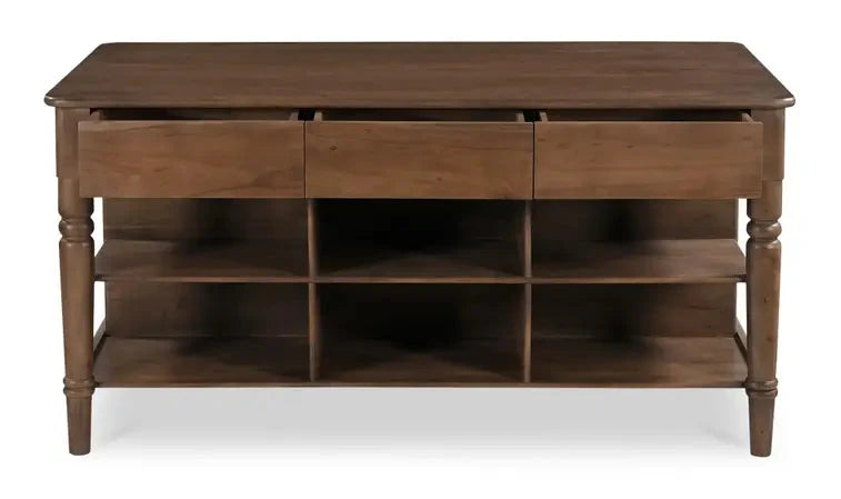 Russet Kitchen Island Dining Tables 