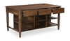 Russet Kitchen Island Dining Tables 