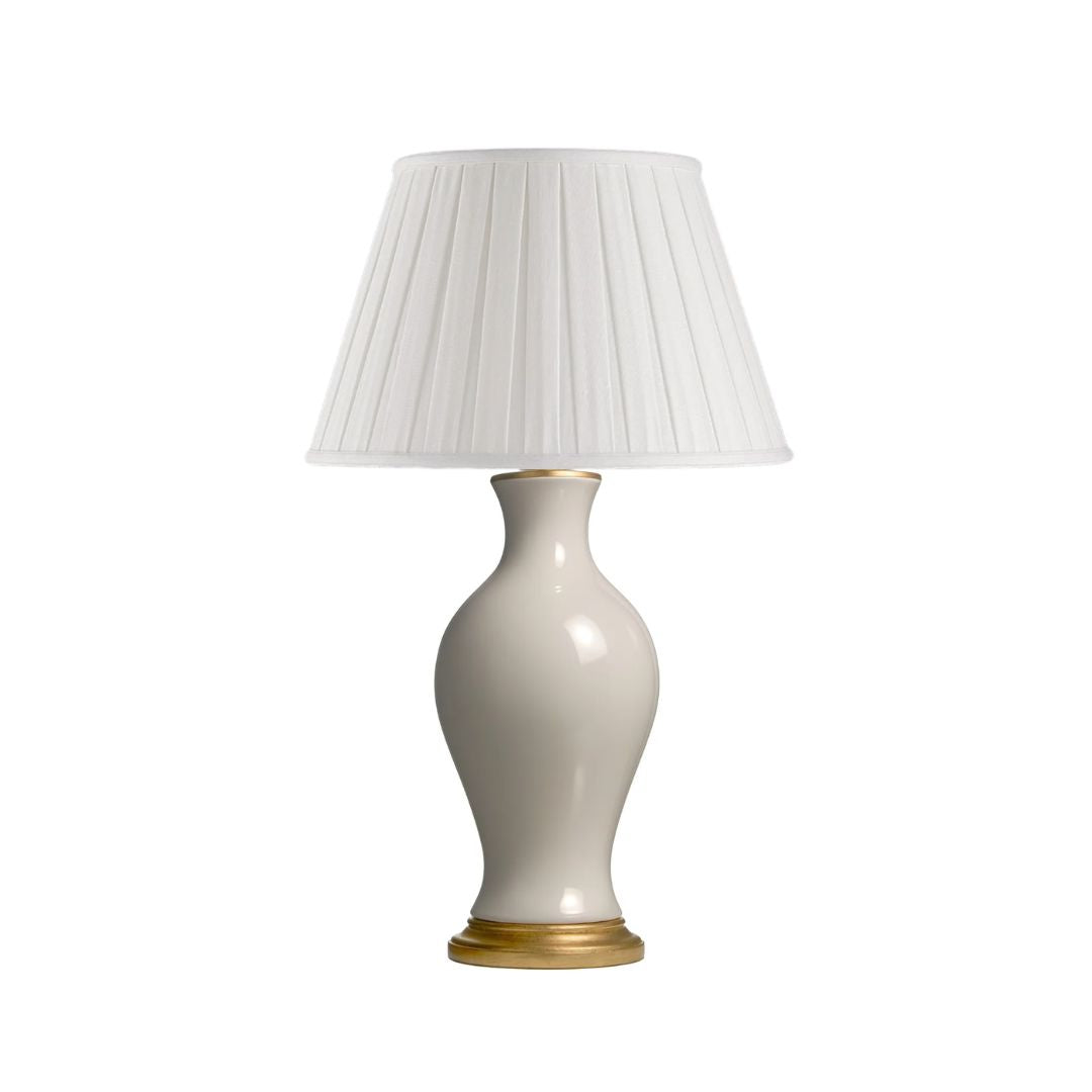 Sadie Ceramic Table Lamp- Bone Tables Lamps 