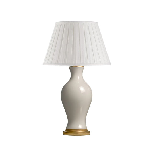 Sadie Ceramic Table Lamp- Bone Tables Lamps 