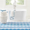 Safety Net Blue Machine Washable Rug WASHABLE 