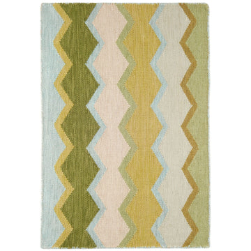 Safety Net Green Handwoven Indoor/Outdoor Rug Rugs 