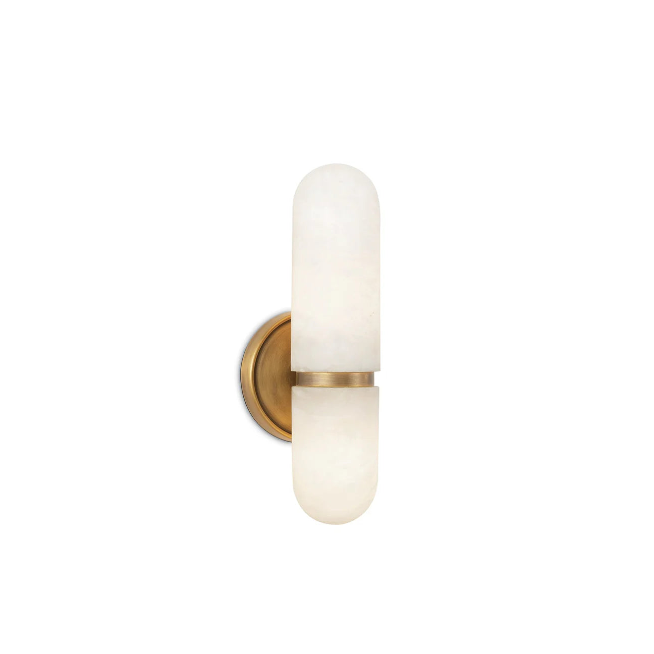 Salon Sconce Small Wall Sconces Natural Brass 