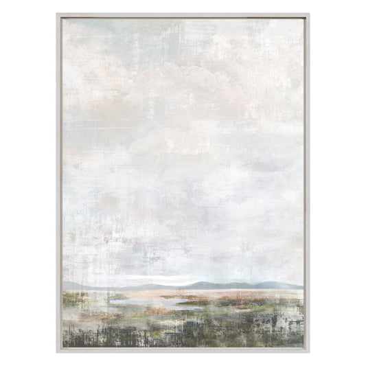 Salt Marsh III- Framed Canvas Framed Art 