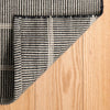 Samson Black Handwoven Indoor/Outdoor Rug Rugs 