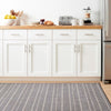 Samson Black Machine Washable Rug Machine Washable Rug 
