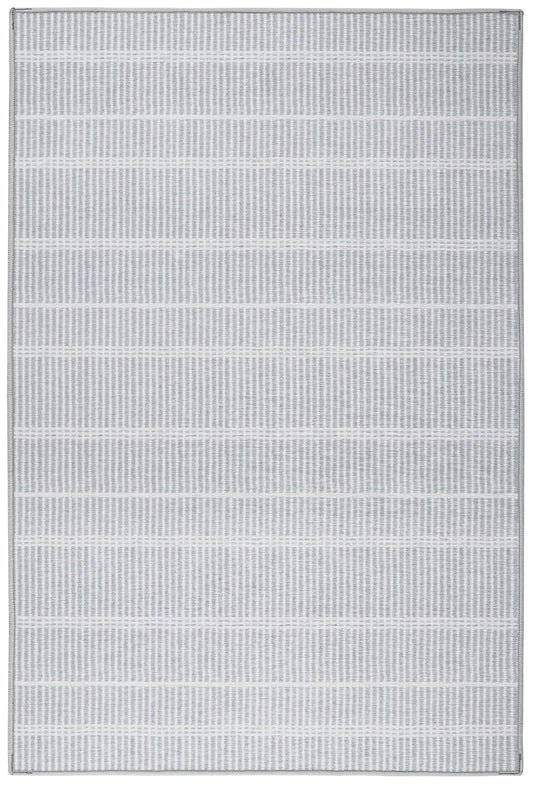 Samson Grey Machine Washable Rug Machine Washable Rug 