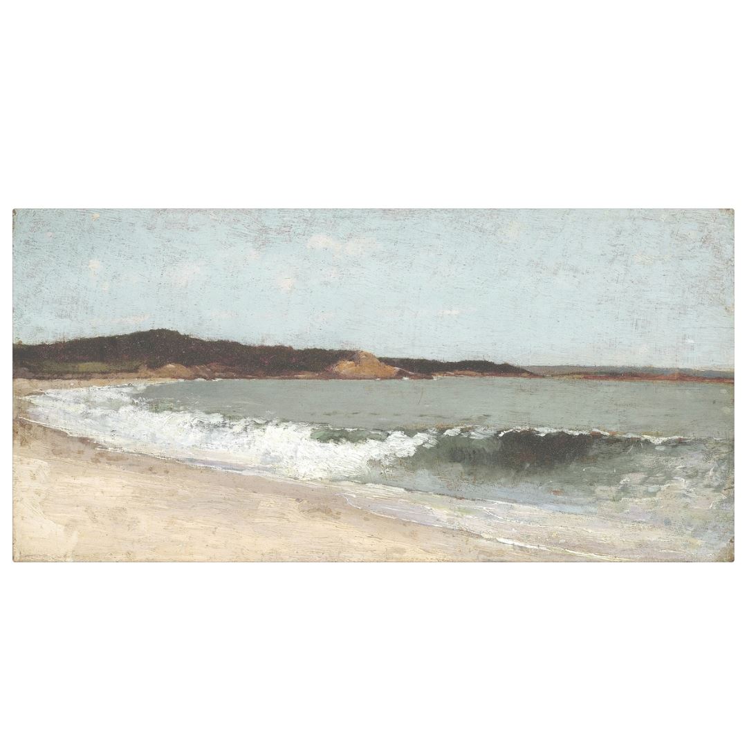 Sandbanks Landscape - Canvas Framed Art 
