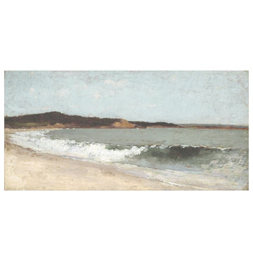 Sandbanks Landscape - Canvas Framed Art 
