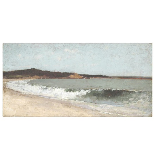 Sandbanks Landscape - Canvas Framed Art 