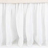 Savannah Linen Gauze White Bed Skirt Bed Skirts & Inserts 