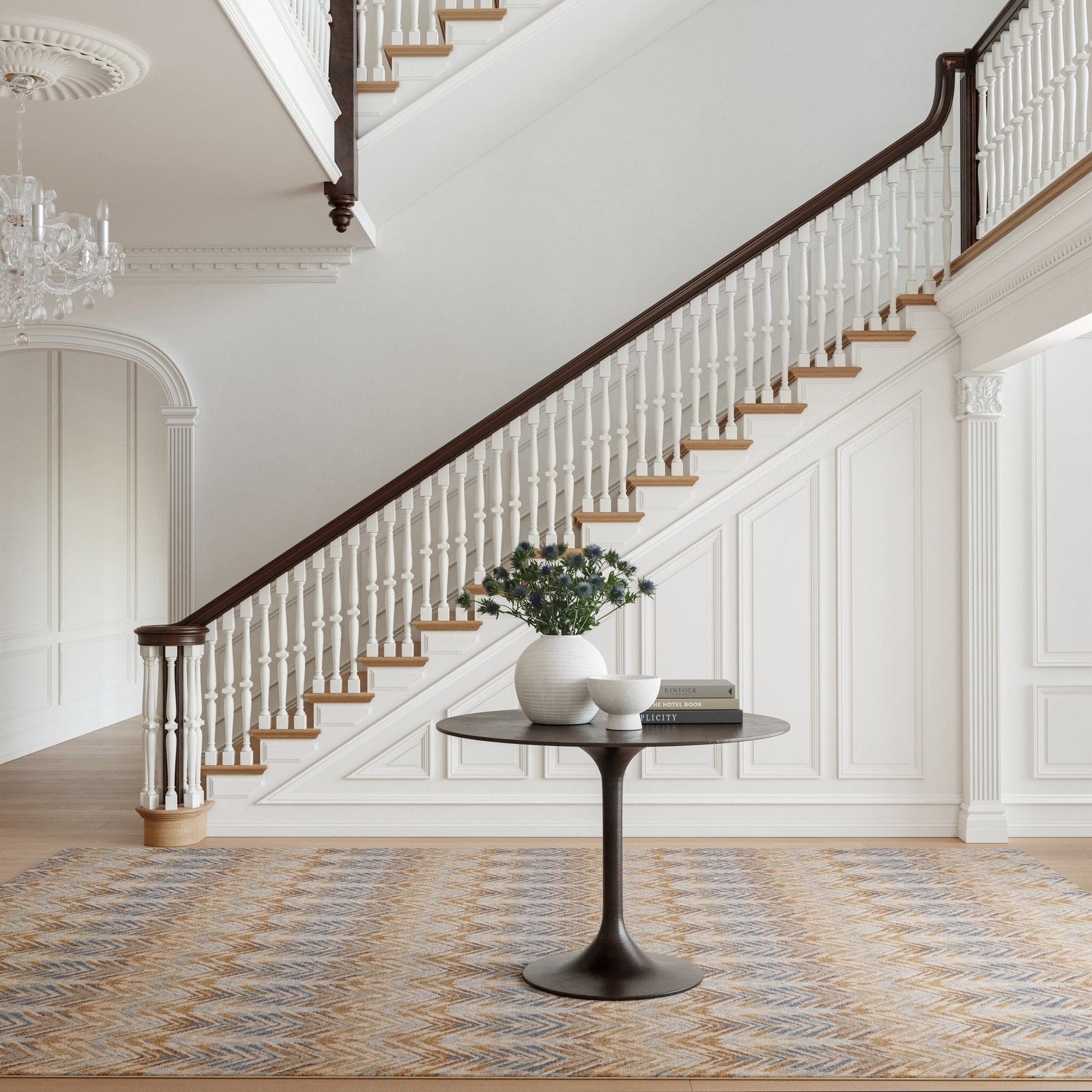 Seneca Machine Washable Rug - Nautral Rugs 