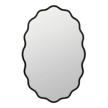 Serafina Black Wall Mirror Mirrors 