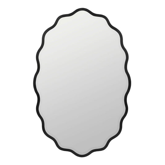 Serafina Black Wall Mirror Mirrors 