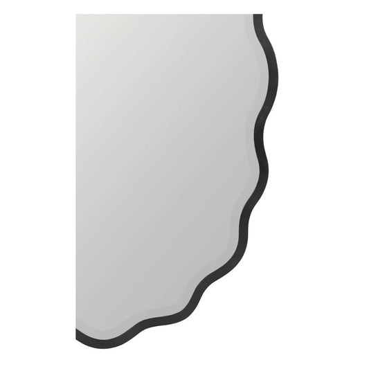 Serafina Black Wall Mirror Mirrors 