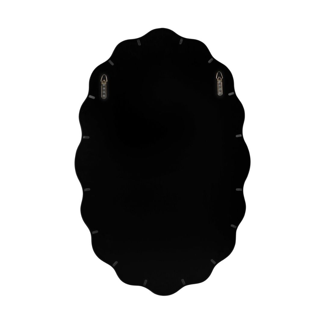 Serafina Black Wall Mirror Mirrors 
