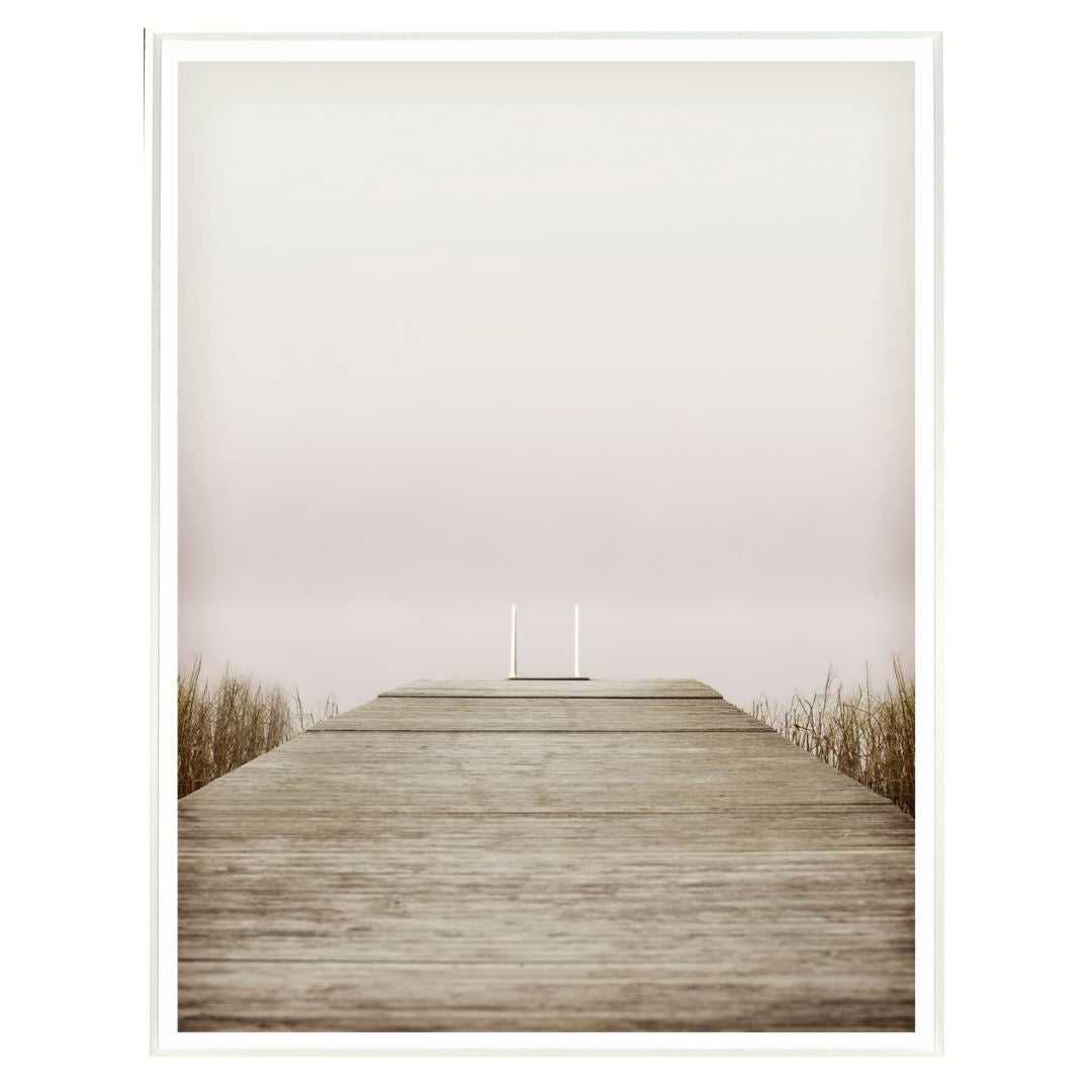 Serene Hue Framed Art 