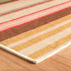 Sienna Stripe Multi Machine Washable Rug WASHABLE 