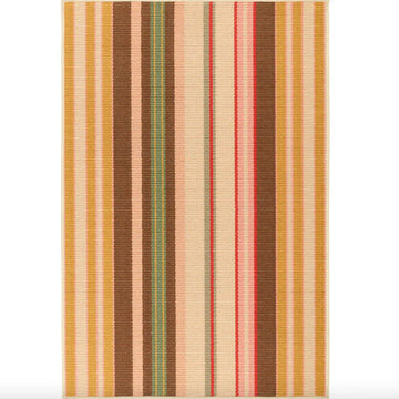 Sienna Stripe Multi Machine Washable Rug WASHABLE 