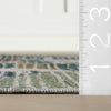 Sierro Modern Abstract Machine Washable Rug - Green Rugs 
