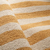 Silas Stripe Gold Hand Micro Hooked Wool Rug Rugs 