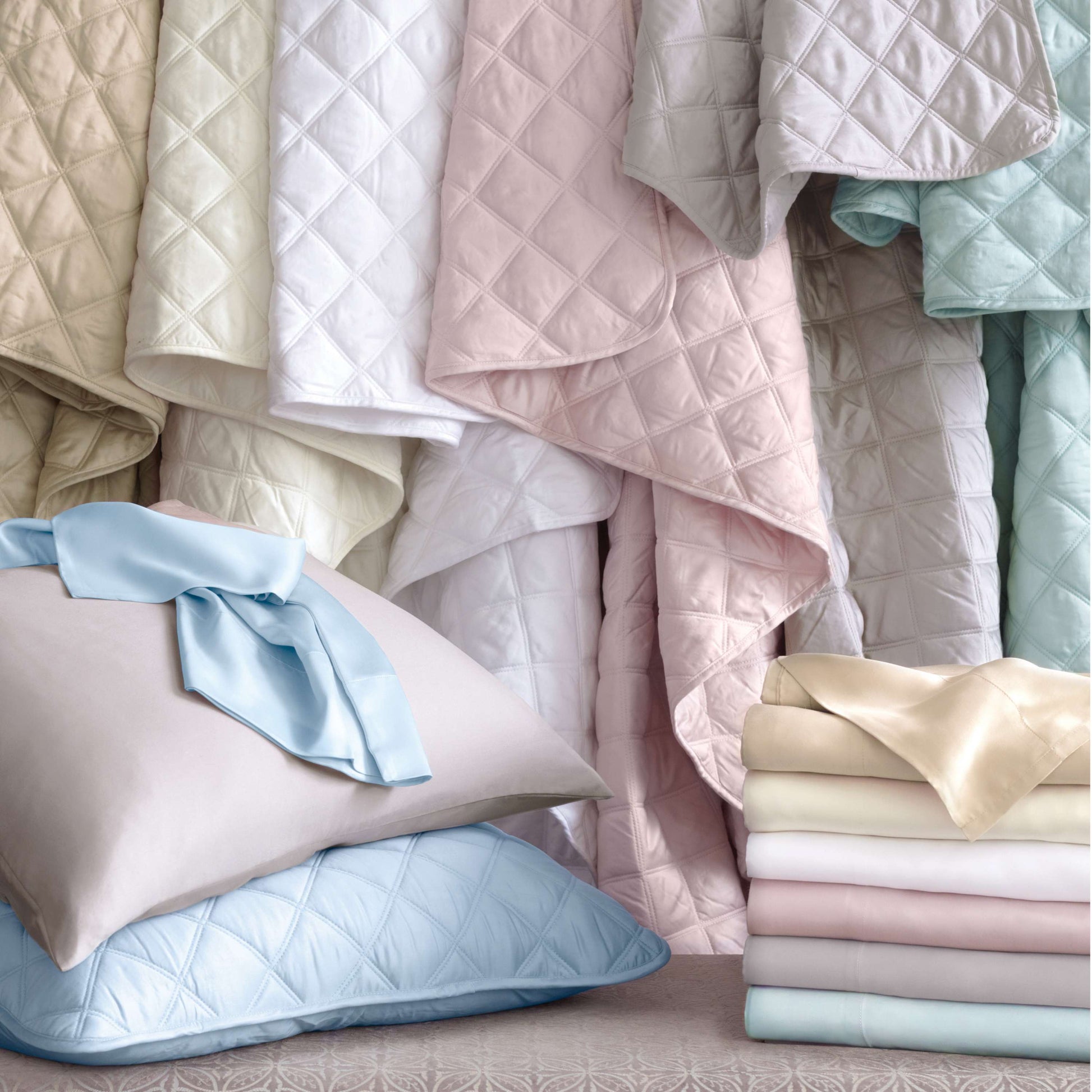 Silken Solid White sheet set Sheet Sets 