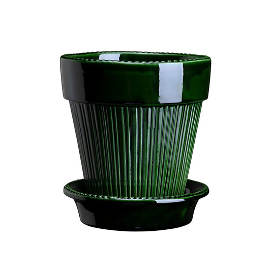 Simona Pot - Green Vases & Planters 