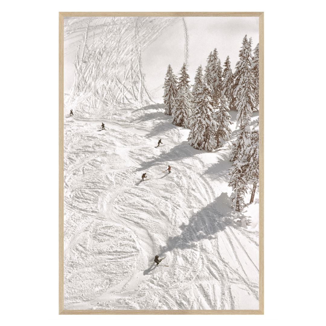 Ski - St. Anton, Austria II C. 1955 Framed Art 