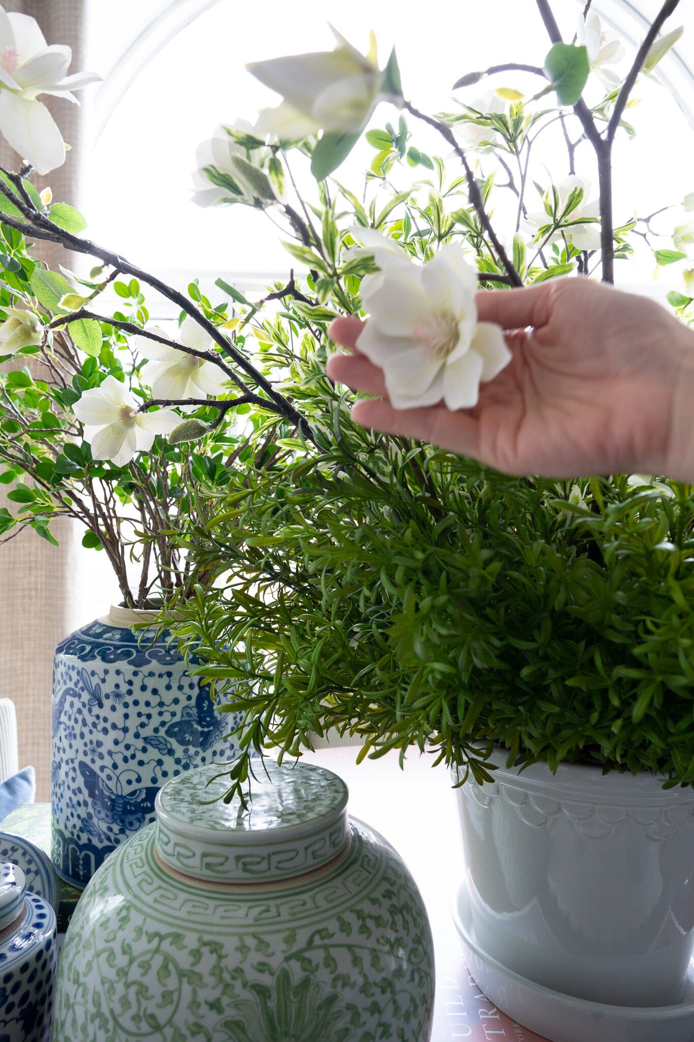 Small Magnolia Spray Greenery 