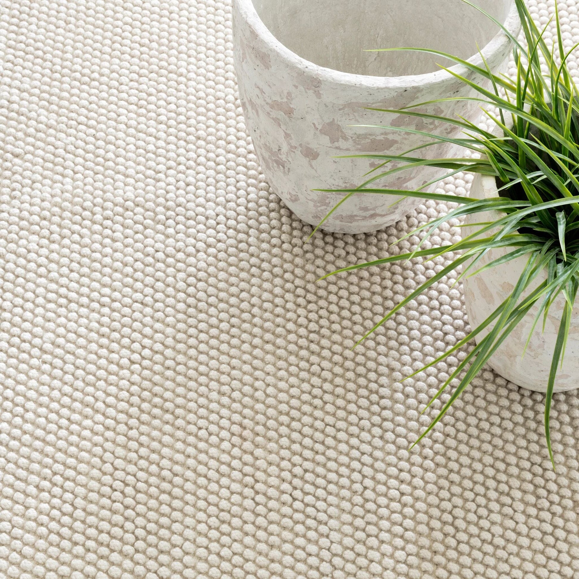 Sonoma Ivory Handwoven Performance Rug Rugs 