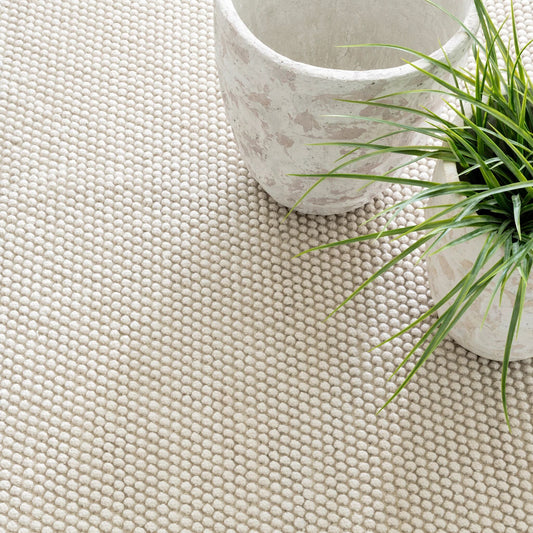 Sonoma Ivory Handwoven Performance Rug Rugs 