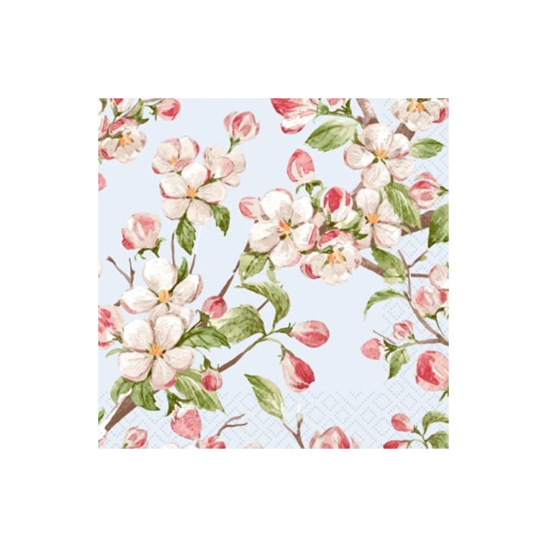 Spring Tree Cocktail Napkins Linens 