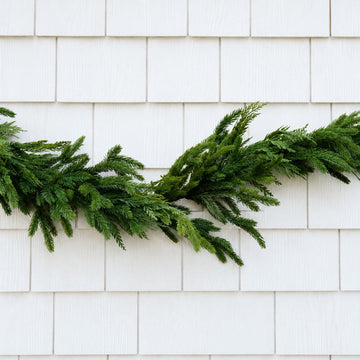Spruce and Cedar Garland- 72" Greenery 