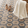 Stowe Hand Micro Hooked Wool Rug - Blue Rugs 