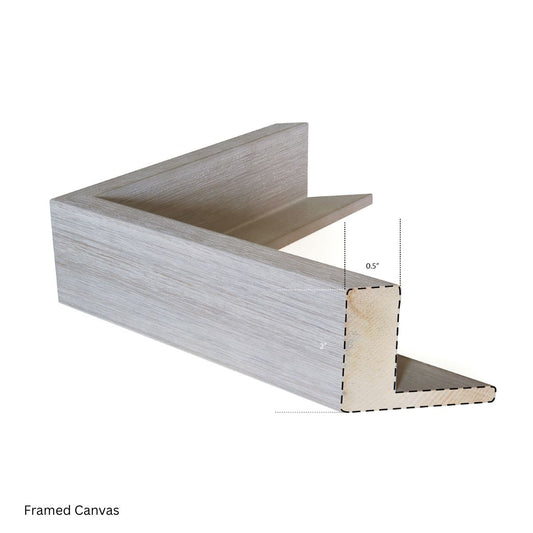 Summer Landscape C. 1860 Framed Art 