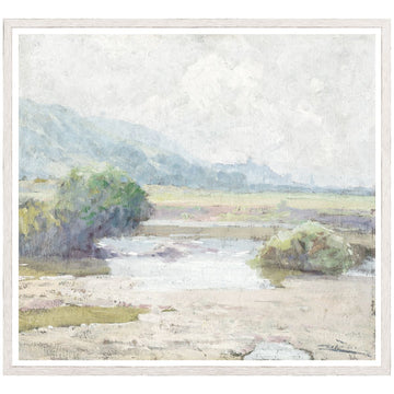 Summer Landscape C. 1860, Small Glass Framed Framed Art 