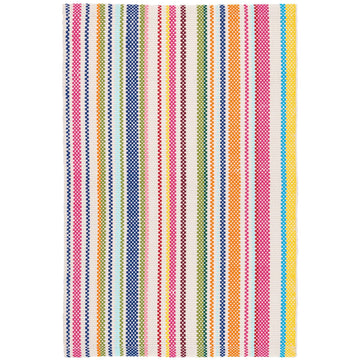 Summer Stripe Handwoven Indoor/Outdoor Rug - Multi Rugs 