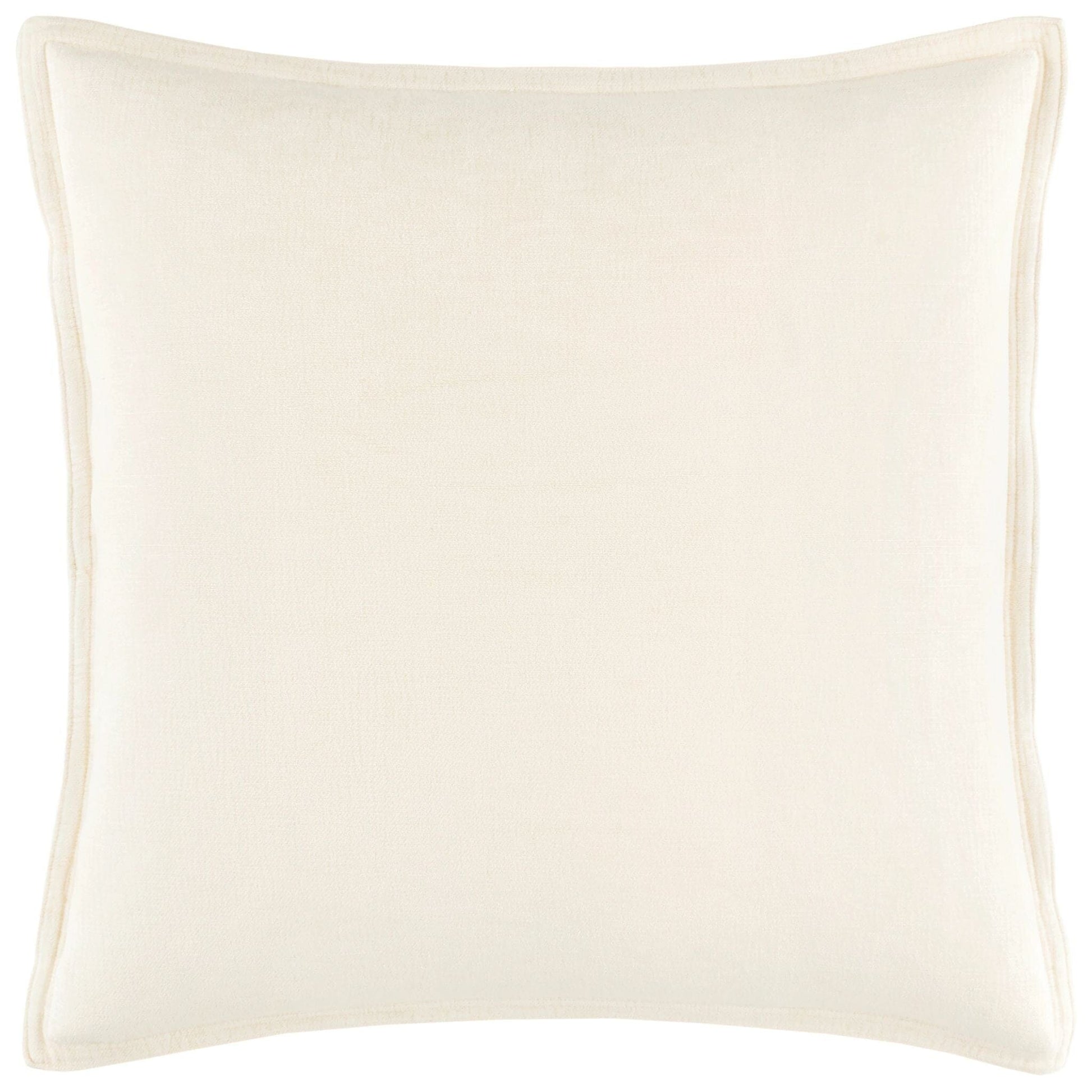 Sumptuous Chenille Ivory Sham Coverlet Sham 