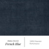 Swatch Samples Swatch Prima Velvet French Blue 