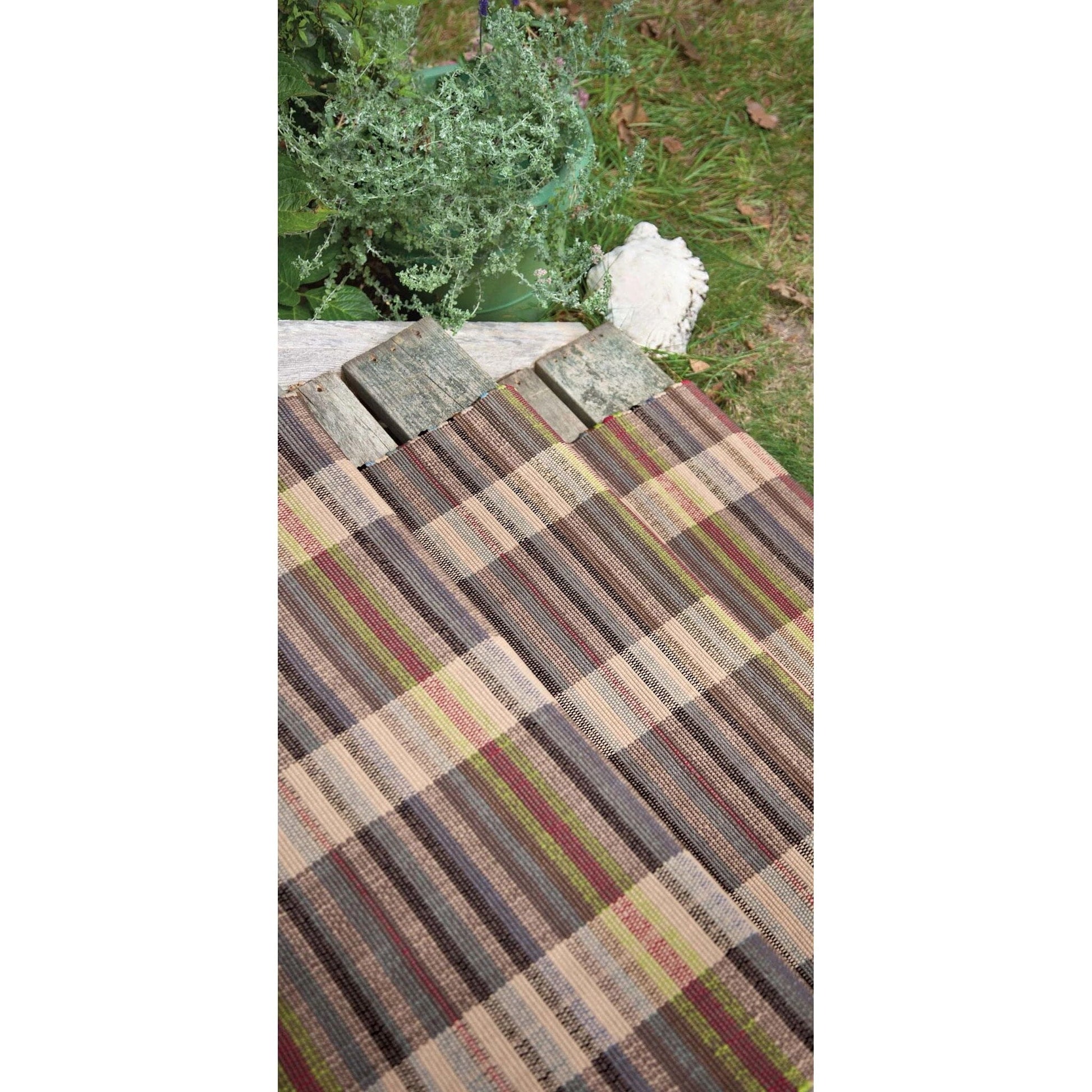 Swedish Rag Handwoven Indoor/Outdoor Rug - Blue Rugs 
