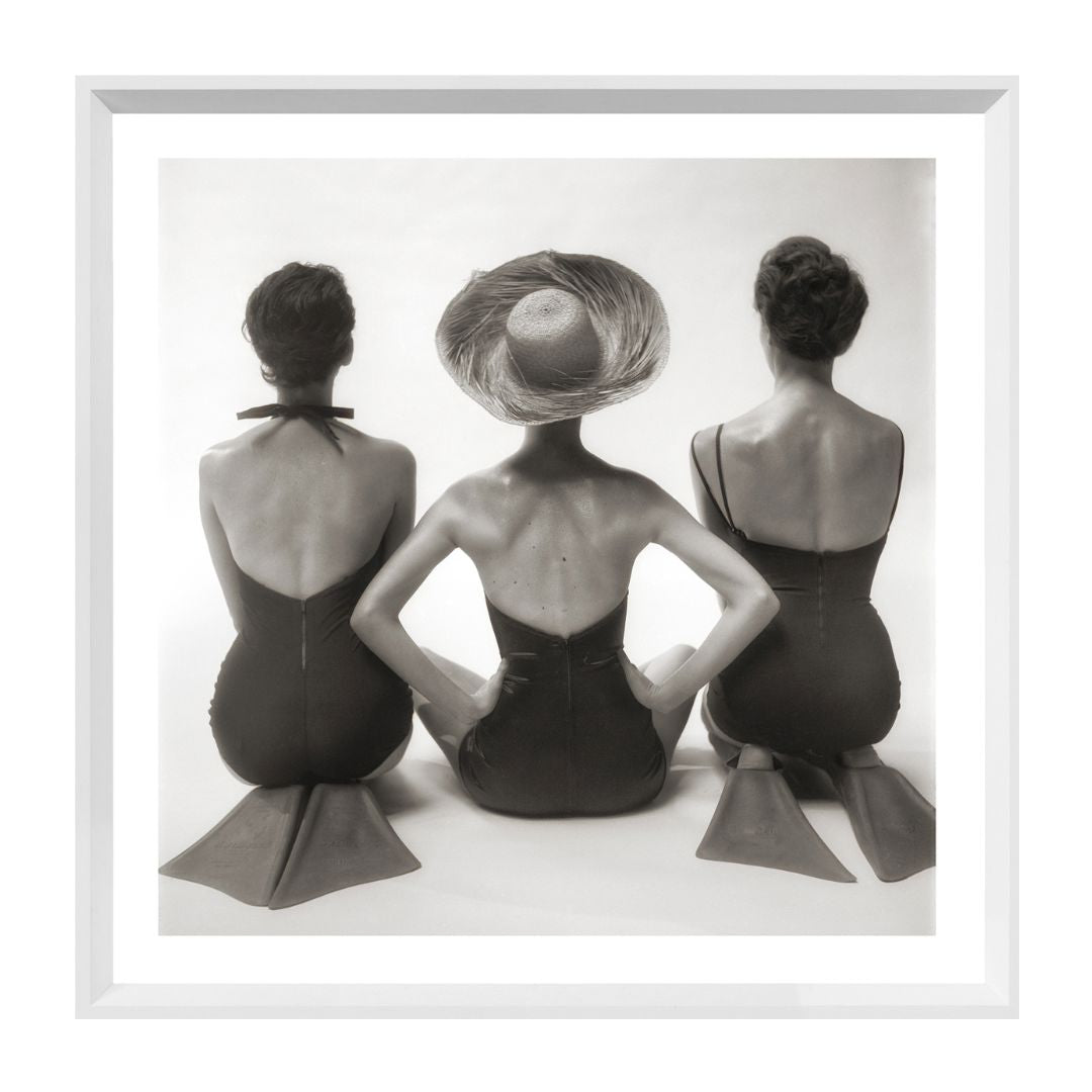 Swim Photo Shoot, 1950 Framed Art 