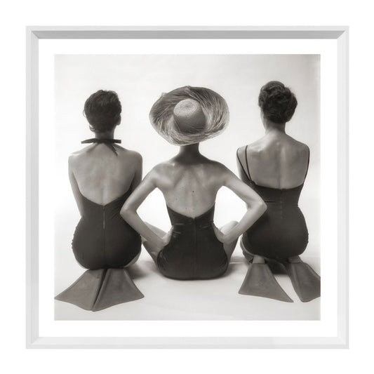 Swim Photo Shoot, 1950 Framed Art 