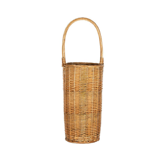Tall Round Steamed Willow Basket Baskets & Trays 