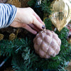 Teardrop Etched Glass Ornament- 7.75" Objects & Accents 