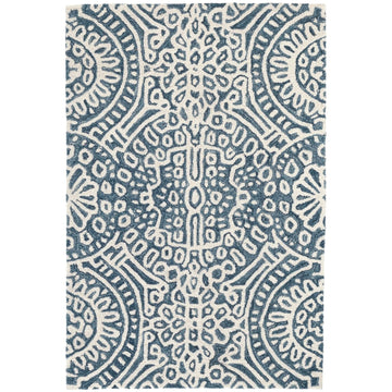 Temple Ink Hand Micro Hooked Wool Rug Rugs 