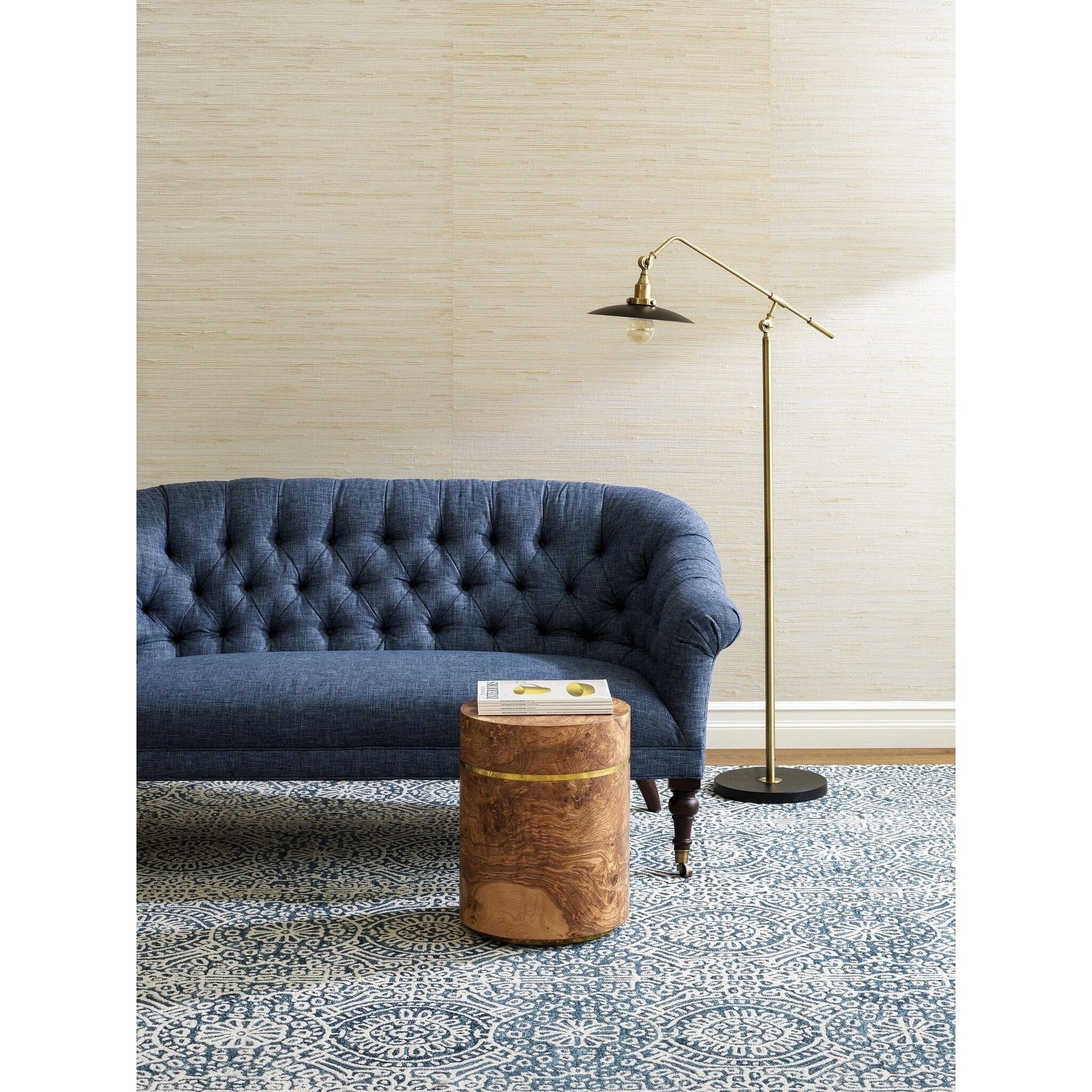 Temple Ink Hand Micro Hooked Wool Rug Rugs 